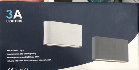 Ultra Slim Wall Light TC - ST363-BLK-TC-240V - ARCK Electrical Wholesale Supplies