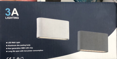Ultra Slim Wall Light TC - ST363-BLK-TC-240V - ARCK Electrical Wholesale Supplies