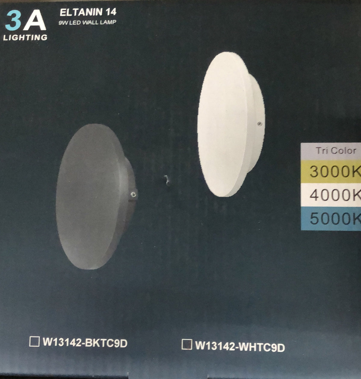 LED MOONLIGHT TRICOLOUR LARGE - W13142-WHTC9D - ARCK Electrical Wholesale Supplies