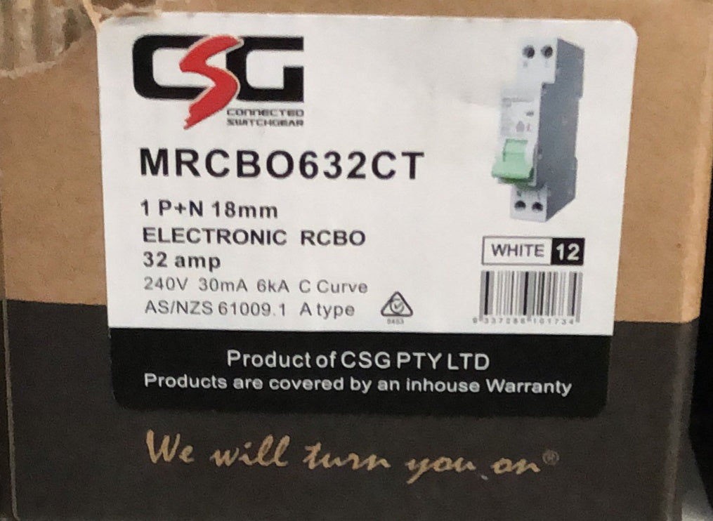 RCBO 1 Pole Combo 6kA 250V AC - MRCBO632CT - ARCK Electrical Wholesale Supplies