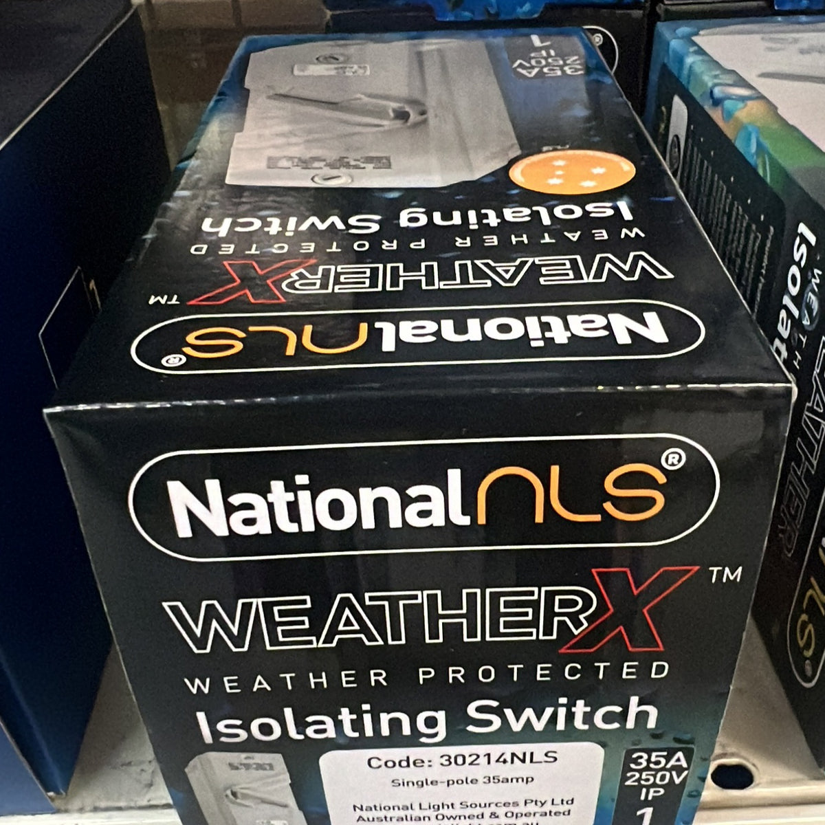 Isolator Switch 1 Pole 35amp - 30214NLS