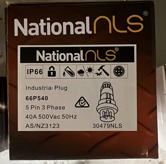 66P 540 Straight Round Pin IP6 - 30479NLS