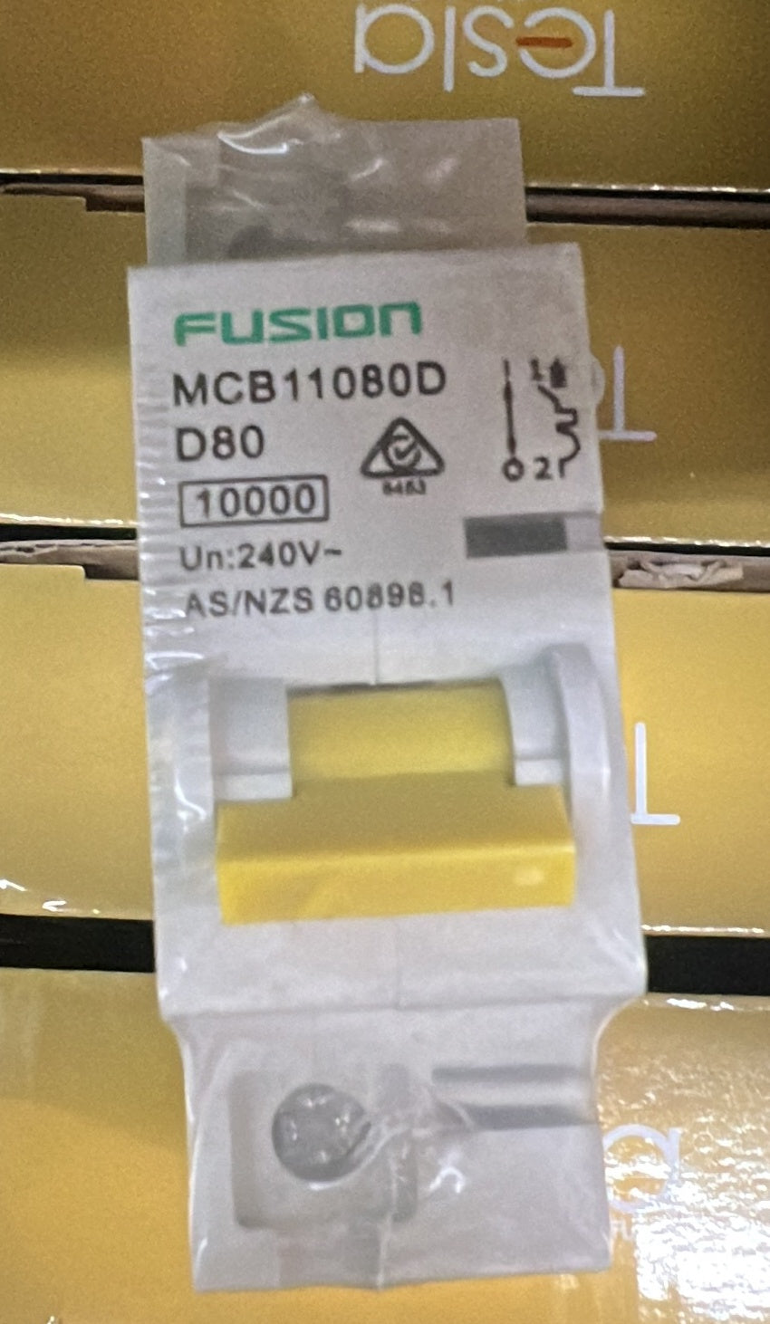 Circuit Breaker 1 Pole 10kA 80 - MCB11080D - ARCK Electrical Wholesale Supplies