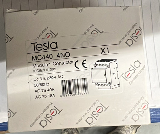 Tesla 4 Pole 40A Modular Conta - TESMC440NO