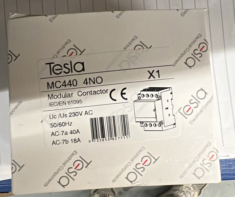 Tesla 4 Pole 40A Modular Conta - TESMC440NO