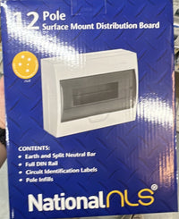 12 Pole Distribution Board Sur - 30182NLS