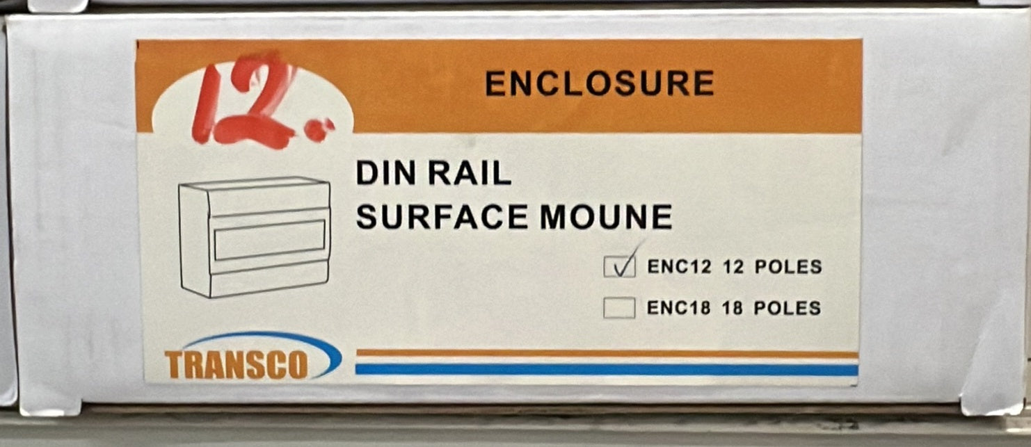 Module 12 Pole Enclosure - ENC12 - ARCK Electrical Wholesale Supplies