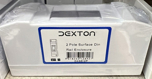 2 Pole Surface Enclosure - DXSE/2P - ARCK Electrical Wholesale Supplies
