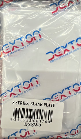 Slim Blank Plate White - DXSWO - ARCK Electrical Wholesale Supplies