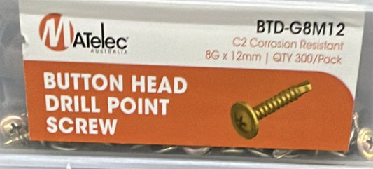 Self Drilling 8G x 12mm Button - BTD-G8M12 - ARCK Electrical Wholesale Supplies