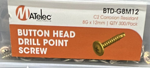 Self Drilling 8G x 12mm Button - BTD-G8M12 - ARCK Electrical Wholesale Supplies