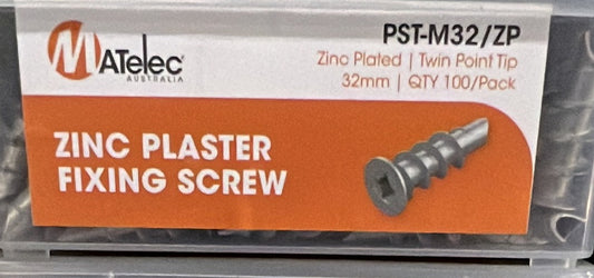 Zinc Plaster Fixing Screw 32mm - PST-M32/ZP