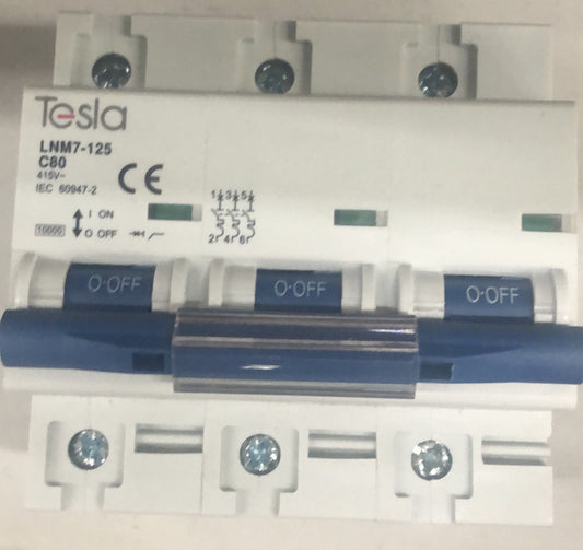 Tesla MCB 3 Pole 800A 10KA - TESTMCB3P80 - ARCK Electrical Wholesale Supplies
