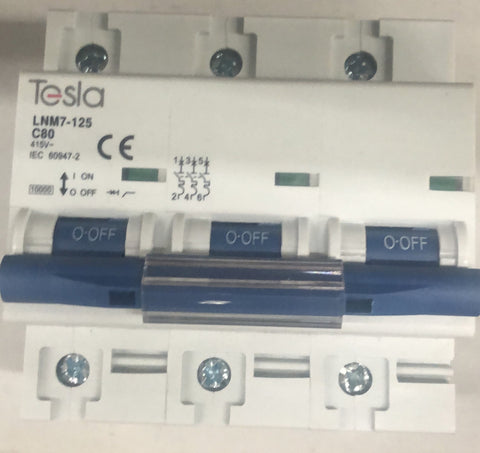 Tesla MCB 3 Pole 800A 10KA - TESTMCB3P80 - ARCK Electrical Wholesale Supplies