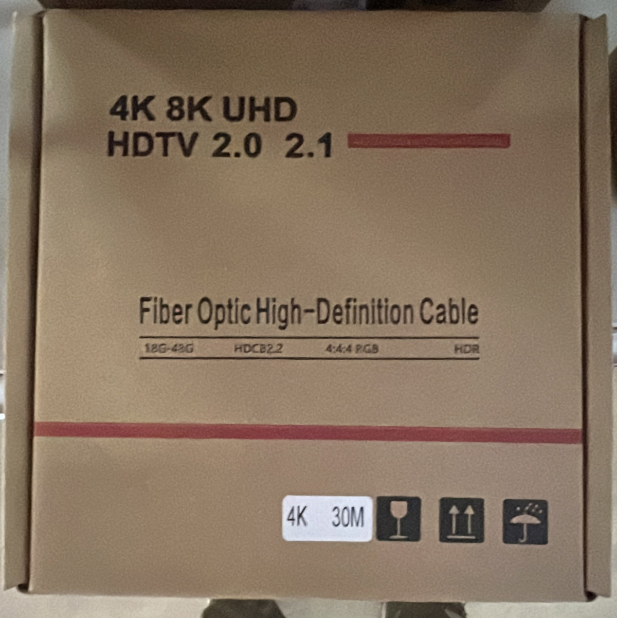 HDMI Cable 30m Fibre 4K@60HZ - MY0F12-30