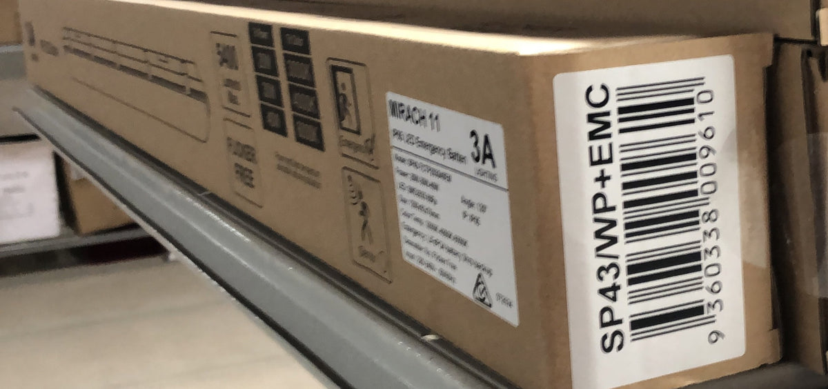 LED Emergency Batten 20-30-40W - SP43/WP-EMC - ARCK Electrical Wholesale Supplies