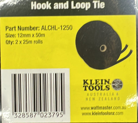 Alco Hook and Loop Tie Width 1 - ALCHL-1250