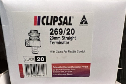 Clipsal - Cable Management, St - 269/20BK - ARCK Electrical Wholesale Supplies
