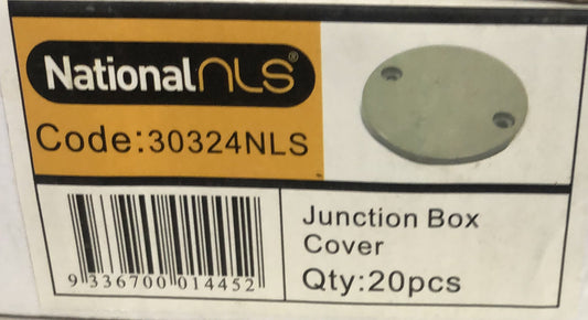 Round Junction Box Lid Grey PV - JBL