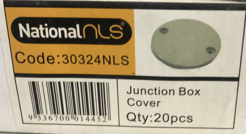 Round Junction Box Lid Grey PV - JBL