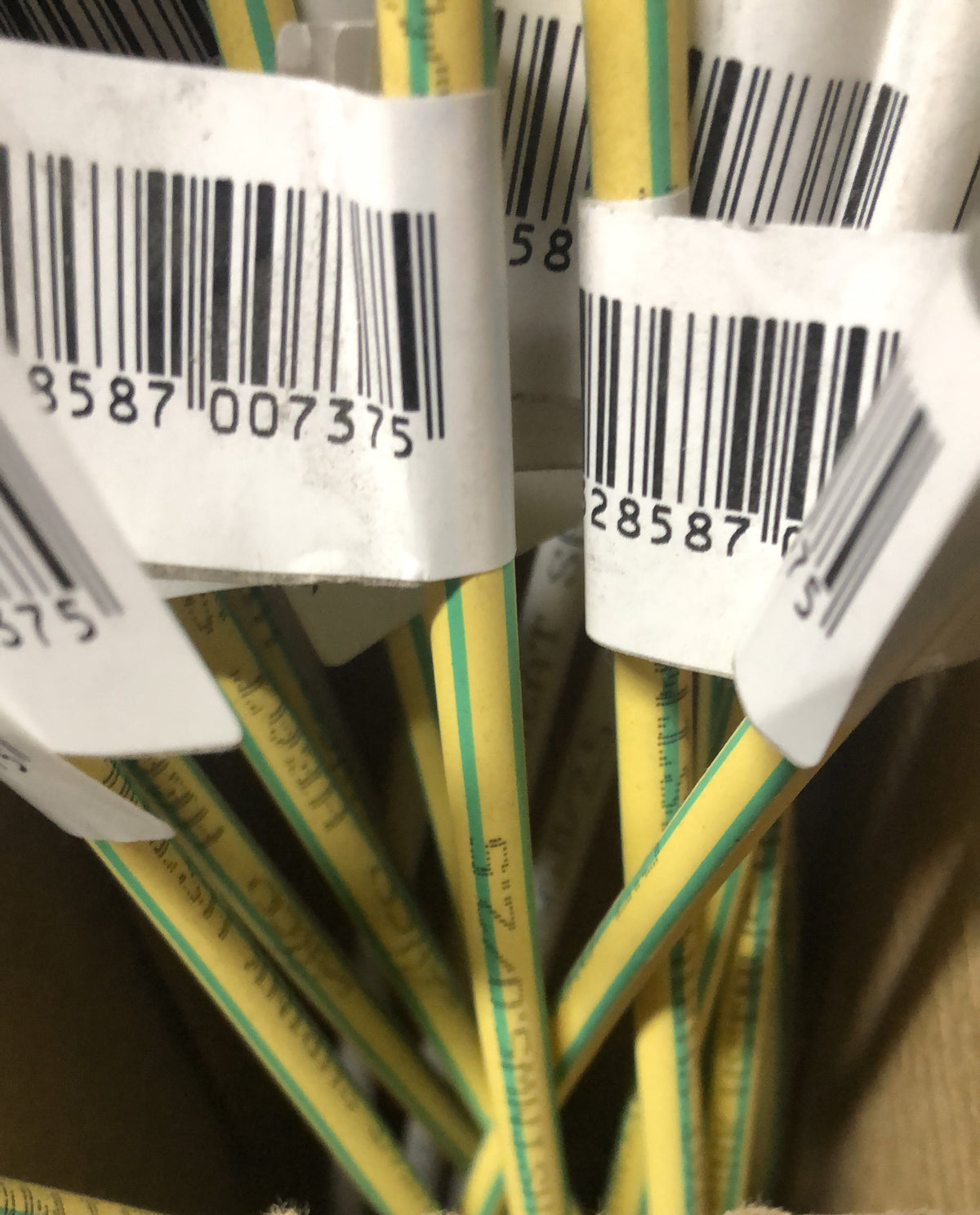 Heatshrink Thin Wall 5.0/2.5mm - HSTNW5.0/2.5YG - ARCK Electrical Wholesale Supplies