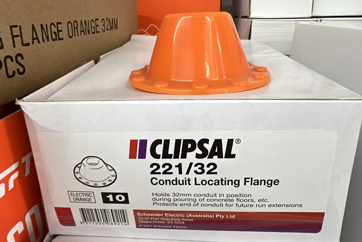 32mm Locating Flange Orange - LCF32