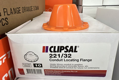 32mm Locating Flange Orange - LCF32