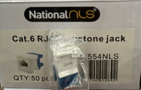 RJ45 Cat 6 Mechanism - 30554NLS