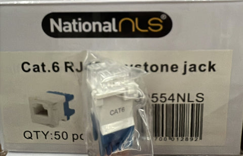 RJ45 Cat 6 Mechanism - 30554NLS