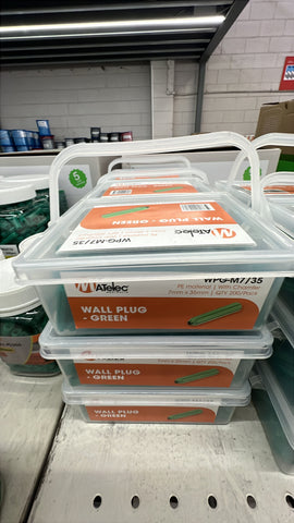 Green Wall Plug - With Chamfer - WPG-M7/35