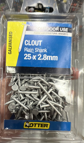 Clout 25mm X 2.8mm 500g glavan - CLOUT25 - ARCK Electrical Wholesale Supplies