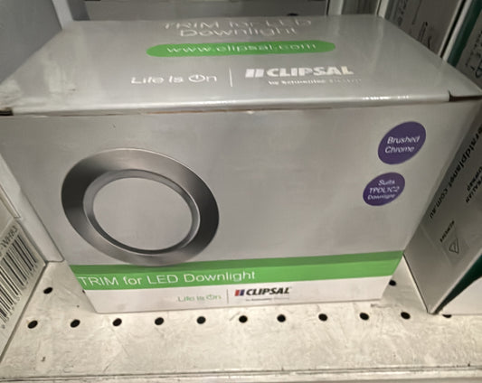 Clipsal Downlight Trim Metal B - TPDL1T2BC - ARCK Electrical Wholesale Supplies