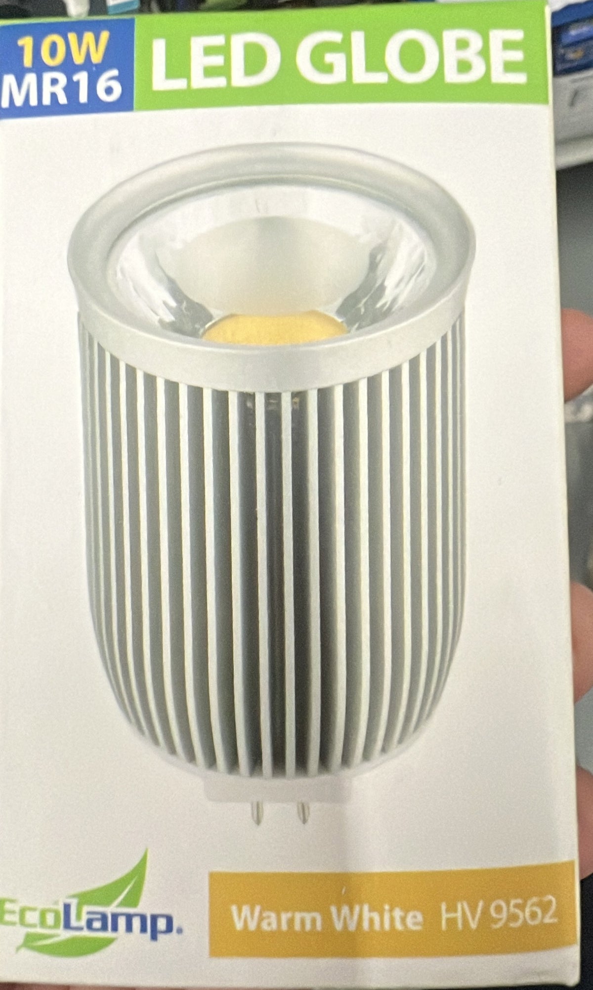 12v DC COB LED 10w MR16 Lamp W - HV9562