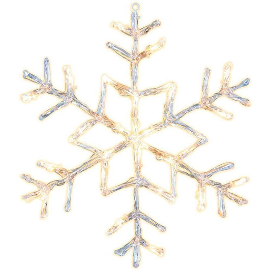 XMAS Antarctica Snowflake Warm White 400mm - 410796N - ARCK Electrical Wholesale Supplies