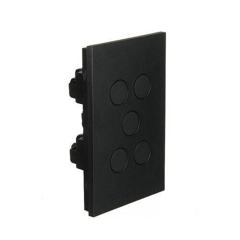 Clipsal Saturn Zen Push Button Switch LED 250V, 16AX/20A - Z4065PBL-ZB - ARCK Electrical Wholesale Supplies