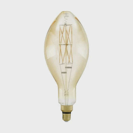 Bulb LED E140 Globe ES 240V 8W Warm White 2100K / Amber - 110109 - ARCK Electrical Wholesale Supplies