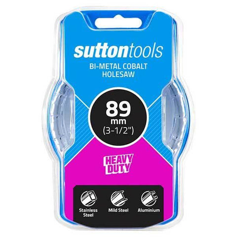 Sutton 89mm Bi-Metal Cobalt Hole Saw - H1250890 - ARCK Electrical Wholesale Supplies