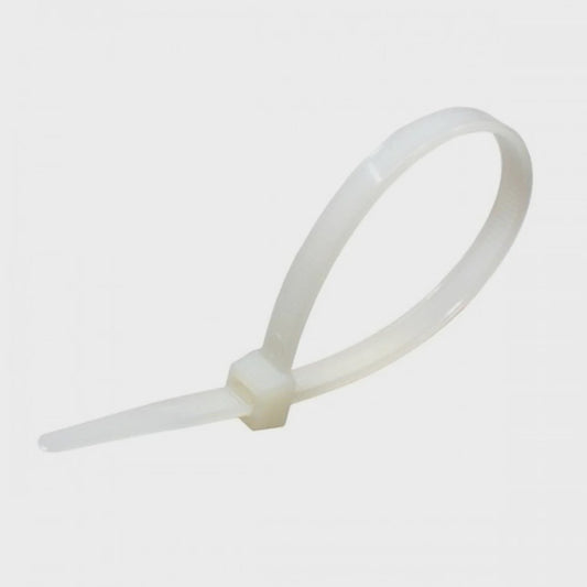 Cable Tie Nylon 300x4.8mm Natural (100/pkt) - NCT-300/48N - ARCK Electrical Wholesale Supplies