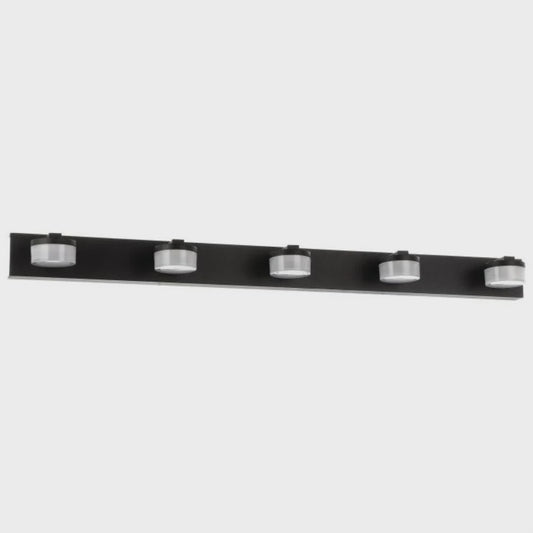 ROMENDO 2 LED Wall Light 5x5W TRI Colour Black Steel -205049 - ARCK Electrical Wholesale Supplies