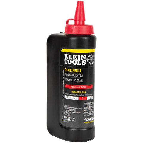 Klein Tools A-CHLK14R Chalk Line Refill Red - ARCK Electrical Wholesale Supplies