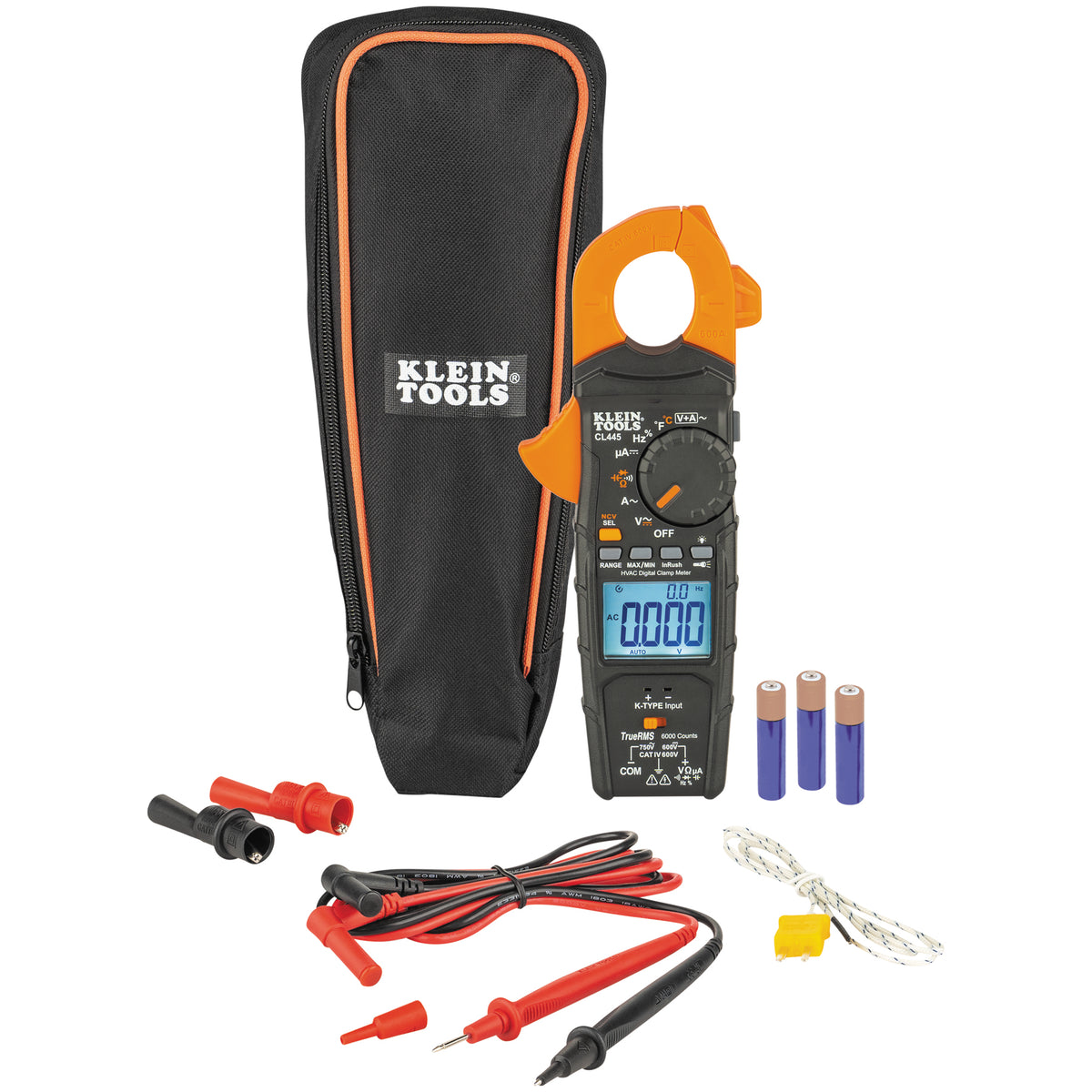 Klein Tools A-CL445 Hvac 600A Trms Clamp Meter - ARCK Electrical Wholesale Supplies