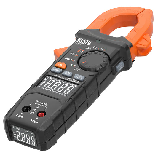 Klein Tools 400A AC/DC Dual-Display Auto-Ranging Digital Clamp Meter- A-CL490