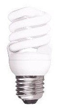 CLA GLOBE ES T2 Spiral Fluorescent Bulb 11W 6400K - CLAT211WESDL