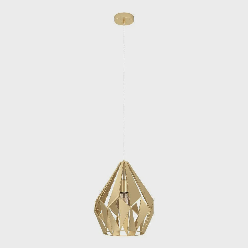 CARLTON Pendant Light W310mm Gold Steel - 43814N - ARCK Electrical Wholesale Supplies