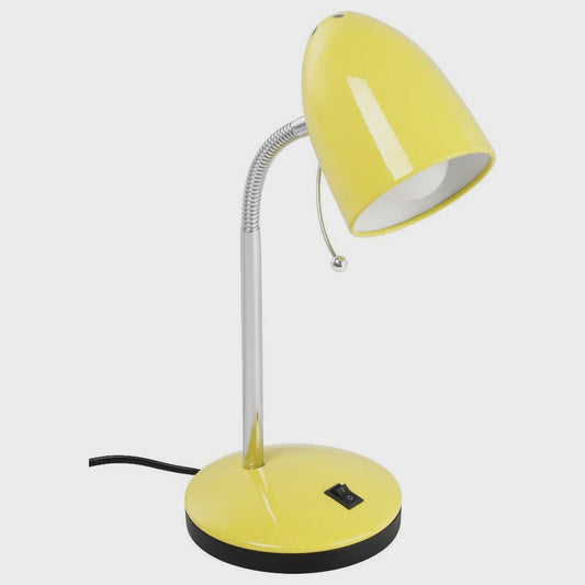 Lara 1 Light Table Lamp Yellow - 205268N - ARCK Electrical Wholesale Supplies