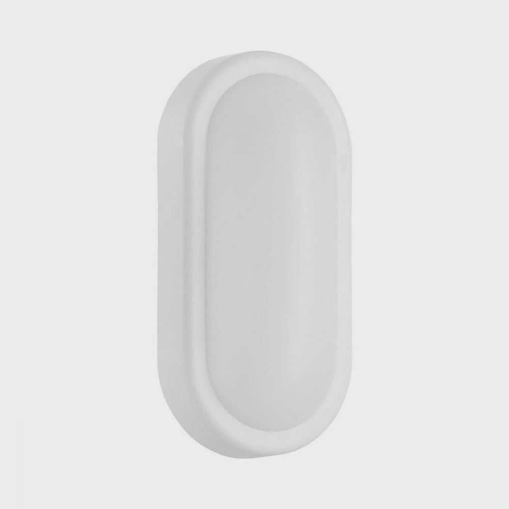 Burleigh Wall Light LED Oval White/Black Trims - 204404 - ARCK Electrical Wholesale Supplies