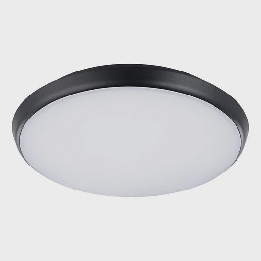 Ollie 2 12W/15W Dimmable LED Oyster Black / Tri-Colour - 206397 - ARCK Electrical Wholesale Supplies