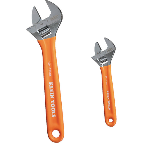 Klein Tools A-D5072 Adj Wrench 2Pce Pack 6In & 10In - ARCK Electrical Wholesale Supplies