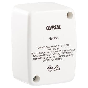 Clipsal Smoke Alarm Isolation Unit - 756 - ARCK Electrical Wholesale Supplies