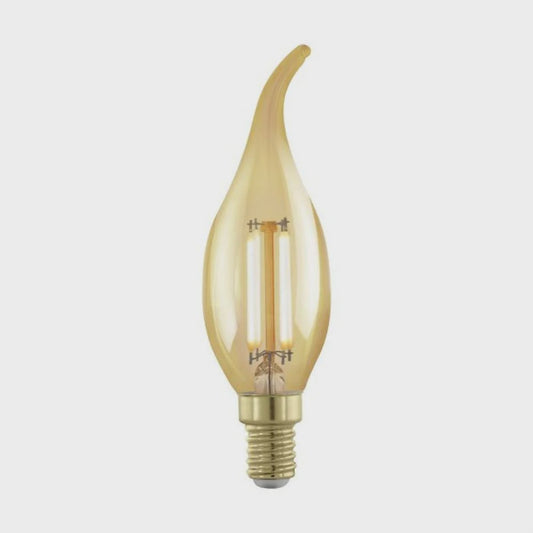 Bulb LED CF35 Globe ES 240V 4W Warm White 1700K - 110071 - ARCK Electrical Wholesale Supplies